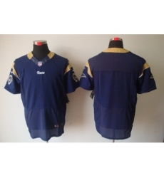 Nike St. Louis Rams Blank Blue Elite NFL Jersey Nike St. Louis Rams Blank Blue Elite NFL Jersey