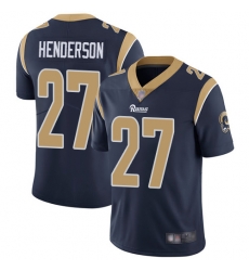 Rams 27 Darrell Henderson Navy Blue Team Color Men Stitched Football Vapor Untouchable Limited Jersey Rams 27 Darrell Henderson Navy Blue Team Color Men Stitched Football Vapor Untouchable Limited Jersey