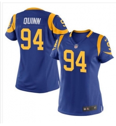 Nike Rams #94 Robert Quinn Royal Blue Alternate Womens Stitched NFL Elite Jersey Nike Rams #94 Robert Quinn Royal Blue Alternate Womens Stitched NFL Elite Jersey