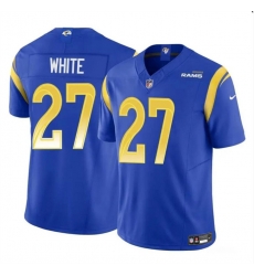 Youth Los Angeles Rams 27 Tre'Davious White Blue 2024 F U S E Vapor Untouchable Stitched Football Jersey Youth Los Angeles Rams 27 Tre'Davious White Blue 2024 F U S E Vapor Untouchable Stitched Football Jersey