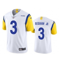 Youth Los Angeles Rams 3 Odell Beckham Jr White Vapor Untouchable Limited Stitched Jersey Youth Los Angeles Rams 3 Odell Beckham Jr White Vapor Untouchable Limited Stitched Jersey