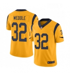 Youth Los Angeles Rams 32 Eric Weddle Limited Gold Rush Vapor Untouchable Football Jersey Youth Los Angeles Rams 32 Eric Weddle Limited Gold Rush Vapor Untouchable Football Jersey
