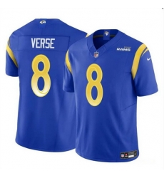 Youth Los Angeles Rams 8 Jared Verse Blue 2024 Draft F U S E Vapor Untouchable Stitched Football Jersey Youth Los Angeles Rams 8 Jared Verse Blue 2024 Draft F U S E Vapor Untouchable Stitched Football Jersey