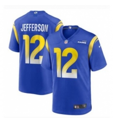 Youth Nike Los Angeles Rams 12 Van Jefferson Royal Blue Alternate Stitched NFL Vapor Untouchable Limited Jersey Youth Nike Los Angeles Rams 12 Van Jefferson Royal Blue Alternate Stitched NFL Vapor Untouchable Limited Jersey