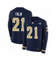 Youth Nike Los Angeles Rams 21 Aqib Talib Limited Navy Blue Therma Long Sleeve NFL Jersey Youth Nike Los Angeles Rams 21 Aqib Talib Limited Navy Blue Therma Long Sleeve NFL Jersey