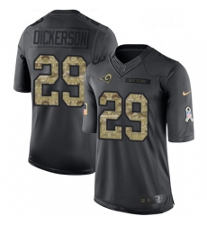 Youth Nike Los Angeles Rams 29 Eric Dickerson Limited Black 2016 Salute to Service NFL Jersey Youth Nike Los Angeles Rams 29 Eric Dickerson Limited Black 2016 Salute to Service NFL Jersey