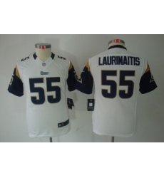 Youth Nike Youth St. Louis Rams #55 James Laurinaitis White Limited Jerseys Youth Nike Youth St. Louis Rams #55 James Laurinaitis White Limited Jerseys