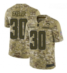 Chargers 30 Austin Ekeler Camo Men Stitched Football Limited 2018 Salute To Service Jersey Chargers 30 Austin Ekeler Camo Men Stitched Football Limited 2018 Salute To Service Jersey