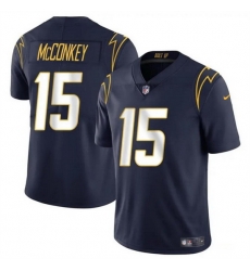 Men Los Angeles Chargers 15 Ladd McConkey Navy 2024 Draft Vapor Limited Stitched Football Jersey Men Los Angeles Chargers 15 Ladd McConkey Navy 2024 Draft Vapor Limited Stitched Football Jersey