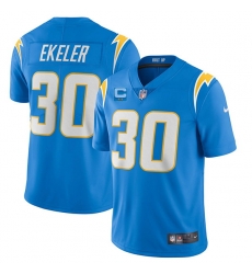 Men Los Angeles Chargers 2022 #30 Austin Ekeler Blue With 2-star C Patch Vapor Untouchable Limited Stitched NFL Jersey Men Los Angeles Chargers 2022 #30 Austin Ekeler Blue With 2-star C Patch Vapor Untouchable Limited Stitched NFL Jersey