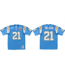 Men Los Angeles Chargers 21 LaDainian Tomlinson 2009 Blue Stitched Game Jersey Men Los Angeles Chargers 21 LaDainian Tomlinson 2009 Blue Stitched Game Jersey