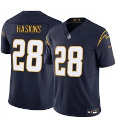 Men Los Angeles Chargers 28 Hassan Haskins Navy 2024 F U S E Vapor Limited Stitched Football Jersey Men Los Angeles Chargers 28 Hassan Haskins Navy 2024 F U S E Vapor Limited Stitched Football Jersey