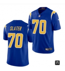 Men Los Angeles Chargers #70 Rashawn Slater Royal 2021 Vapor Untouchable Limited Stitched NFL Jersey Men Los Angeles Chargers #70 Rashawn Slater Royal 2021 Vapor Untouchable Limited Stitched NFL Jersey