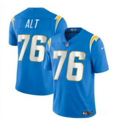 Men Los Angeles Chargers 76 Joe Alt Light Blue 2024 Draft Vapor Limited Stitched Football Jersey Men Los Angeles Chargers 76 Joe Alt Light Blue 2024 Draft Vapor Limited Stitched Football Jersey