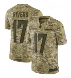 Men Nike Los Angeles Chargers 17 Philip Rivers Limited Camo 2018 Salute to Service NFL Jersey Men Nike Los Angeles Chargers 17 Philip Rivers Limited Camo 2018 Salute to Service NFL Jersey
