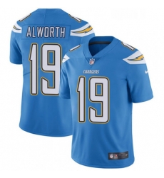 Men Nike Los Angeles Chargers 19 Lance Alworth Electric Blue Alternate Vapor Untouchable Limited Player NFL Jersey Men Nike Los Angeles Chargers 19 Lance Alworth Electric Blue Alternate Vapor Untouchable Limited Player NFL Jersey