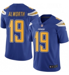 Men Nike Los Angeles Chargers 19 Lance Alworth Limited Electric Blue Rush Vapor Untouchable NFL Jersey Men Nike Los Angeles Chargers 19 Lance Alworth Limited Electric Blue Rush Vapor Untouchable NFL Jersey