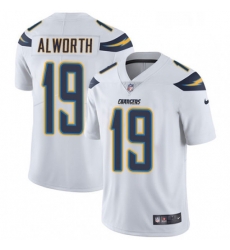 Men Nike Los Angeles Chargers 19 Lance Alworth White Vapor Untouchable Limited Player NFL Jersey Men Nike Los Angeles Chargers 19 Lance Alworth White Vapor Untouchable Limited Player NFL Jersey