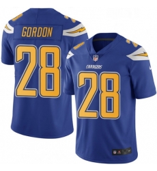 Men Nike Los Angeles Chargers 28 Melvin Gordon Limited Electric Blue Rush Vapor Untouchable NFL Jersey Men Nike Los Angeles Chargers 28 Melvin Gordon Limited Electric Blue Rush Vapor Untouchable NFL Jersey