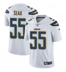 Men Nike Los Angeles Chargers 55 Junior Seau White Vapor Untouchable Limited Player NFL Jersey Men Nike Los Angeles Chargers 55 Junior Seau White Vapor Untouchable Limited Player NFL Jersey