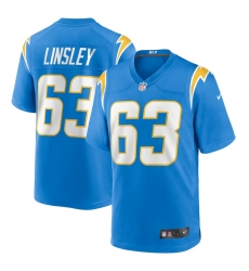Men's Los Angeles Chargers Nike Corey Linsley Powder Blue Vapor Limited Player Jersey Men's Los Angeles Chargers Nike Corey Linsley Powder Blue Vapor Limited Player Jersey