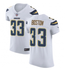 Nike Chargers #33 Tre Boston White Mens Stitched NFL Vapor Untouchable Elite Jersey Nike Chargers #33 Tre Boston White Mens Stitched NFL Vapor Untouchable Elite Jersey