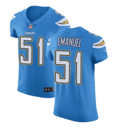 Nike Chargers #51 Kyle Emanuel Electric Blue Alternate Mens Stitched NFL Vapor Untouchable Elite Jersey Nike Chargers #51 Kyle Emanuel Electric Blue Alternate Mens Stitched NFL Vapor Untouchable Elite Jersey