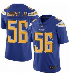 Nike Chargers 56 Kenneth Murray Jr Electric Blue Men Stitched NFL Limited Rush Jersey Nike Chargers 56 Kenneth Murray Jr Electric Blue Men Stitched NFL Limited Rush Jersey