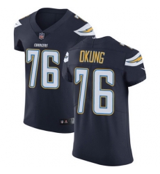 Nike Chargers #76 Russell Okung Navy Blue Team Color Mens Stitched NFL Vapor Untouchable Elite Jersey Nike Chargers #76 Russell Okung Navy Blue Team Color Mens Stitched NFL Vapor Untouchable Elite Jersey