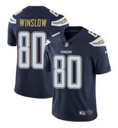 Nike Chargers #80 Kellen Winslow Navy Blue Team Color Mens Stitched NFL Vapor Untouchable Limited Jersey Nike Chargers #80 Kellen Winslow Navy Blue Team Color Mens Stitched NFL Vapor Untouchable Limited Jersey