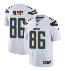 Nike Chargers #86 Hunter Henry White Mens Stitched NFL Vapor Untouchable Limited Jersey Nike Chargers #86 Hunter Henry White Mens Stitched NFL Vapor Untouchable Limited Jersey