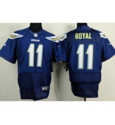 Nike San Diego Chargers 11 Eddie Royal Dark Blue Elite NFL Jersey Nike San Diego Chargers 11 Eddie Royal Dark Blue Elite NFL Jersey
