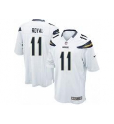 Nike San Diego Chargers 11 Eddie Royal White Elite NFL Jersey Nike San Diego Chargers 11 Eddie Royal White Elite NFL Jersey