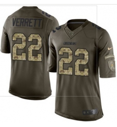 Nike San Diego Chargers #22 Jason Verrett Green Men 27s Stitched NFL Limited Salute to Service Jersey Nike San Diego Chargers #22 Jason Verrett Green Men 27s Stitched NFL Limited Salute to Service Jersey
