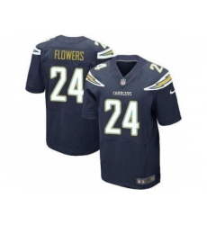 Nike San Diego Chargers 24 Brandon Flowers Dark Blue Elite NFL Jersey Nike San Diego Chargers 24 Brandon Flowers Dark Blue Elite NFL Jersey