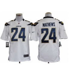 Nike San Diego Chargers 24 Ryan Mathews White LIMITED NFL Jersey Nike San Diego Chargers 24 Ryan Mathews White LIMITED NFL Jersey