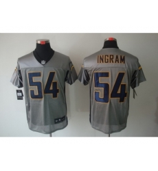Nike San Diego Chargers 54 Melvin Ingram Grey Elite Shadow NFL Jersey Nike San Diego Chargers 54 Melvin Ingram Grey Elite Shadow NFL Jersey