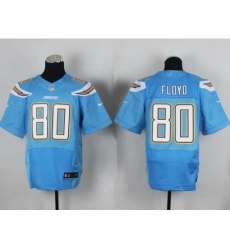 Nike San Diego Chargers 80 Malcom Floyd Light Blue Elite New NFL Jersey Nike San Diego Chargers 80 Malcom Floyd Light Blue Elite New NFL Jersey