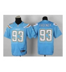 Nike San Diego Chargers 93 Dwight Freeney Light blue Elite new NFL Jersey Nike San Diego Chargers 93 Dwight Freeney Light blue Elite new NFL Jersey