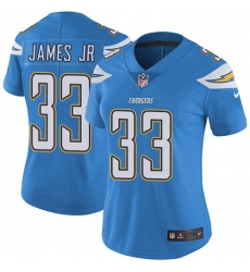 Chargers #33 Derwin James Jr Electric Blue Alternate Women Stitched Football Vapor Untouchable Limited Jersey Chargers #33 Derwin James Jr Electric Blue Alternate Women Stitched Football Vapor Untouchable Limited Jersey