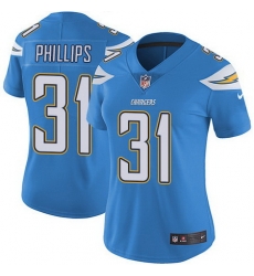 Nike Chargers 31 Adrian Phillips Electric Blue Alternate Womens Stitched NFL Vapor Untouchable Limited Jersey Nike Chargers 31 Adrian Phillips Electric Blue Alternate Womens Stitched NFL Vapor Untouchable Limited Jersey