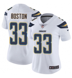 Nike Chargers #33 Tre Boston White Womens Stitched NFL Vapor Untouchable Limited Jersey Nike Chargers #33 Tre Boston White Womens Stitched NFL Vapor Untouchable Limited Jersey