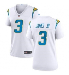 Women Los Angeles Chargers #3 Derwin James Jr. White Vapor Untouchable Limited Stitched Jersey Women Los Angeles Chargers #3 Derwin James Jr. White Vapor Untouchable Limited Stitched Jersey