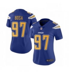 Womens Los Angeles Chargers 97 Joey Bosa Limited Electric Blue Rush Vapor Untouchable Football Jersey Womens Los Angeles Chargers 97 Joey Bosa Limited Electric Blue Rush Vapor Untouchable Football Jersey