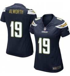 Womens Nike Los Angeles Chargers 19 Lance Alworth Game Navy Blue Team Color NFL Jersey Womens Nike Los Angeles Chargers 19 Lance Alworth Game Navy Blue Team Color NFL Jersey