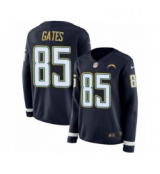 Womens Nike Los Angeles Chargers 85 Antonio Gates Limited Navy Blue Therma Long Sleeve NFL Jersey Womens Nike Los Angeles Chargers 85 Antonio Gates Limited Navy Blue Therma Long Sleeve NFL Jersey