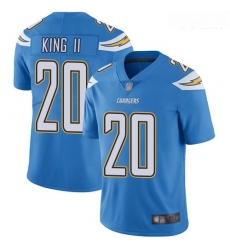Chargers #20 Desmond King II Electric Blue Alternate Youth Stitched Football Vapor Untouchable Limited Jersey Chargers #20 Desmond King II Electric Blue Alternate Youth Stitched Football Vapor Untouchable Limited Jersey