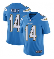 Nike Chargers #14 Dan Fouts Electric Blue Alternate Youth Stitched NFL Vapor Untouchable Limited Jersey Nike Chargers #14 Dan Fouts Electric Blue Alternate Youth Stitched NFL Vapor Untouchable Limited Jersey
