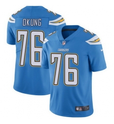 Nike Chargers #76 Russell Okung Electric Blue Alternate Youth Stitched NFL Vapor Untouchable Limited Jersey Nike Chargers #76 Russell Okung Electric Blue Alternate Youth Stitched NFL Vapor Untouchable Limited Jersey