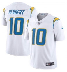 Youth Los Angeles Chargers 10 Justin Herbert White Vapor Untouchable Limited Stitched Jersey Youth Los Angeles Chargers 10 Justin Herbert White Vapor Untouchable Limited Stitched Jersey